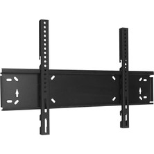 Sevimle Store TV-4065 Televizyon Duvar Askı Aparatı, 40"-65" Inç (102-165CM) Vesa 400X400-600X400-600X500 Max 50KG/110LBS-KILITLI Sistem-Sarsılmaz-Depreme Karşı-Çocuk Kilitli - Kavisli/curved Uyumlu