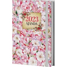 Sevimle Store Kitabevi Mor Kelebek Pembe Hayaller 2023 Ajanda, 13.5X21CM, 128 Sayfa, Ciltli