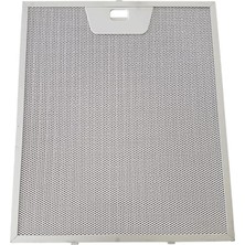 Sevimle Store Alüminyum Yağ Filtresi, 25X30 Cm, Tırnaklı, Arçelik, Bosch, Profilo Uyumlu Ankastre Aspiratör Davlumbaz (Bosch DWP64CC50T / 04)