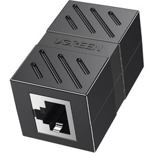 Sevimle Store RJ45 Cat6 Cat7 Cat8 Ethernet Kablo Uzatma Aparatı Siyah