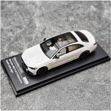 Almost Real Ar Box S Mercedes Amg S 63 E Performance 2023 White 1/64 Model Araba