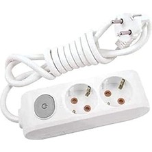 Sevimle Store Multi-Let Ikili Priz Anahtar Top Kablolu Ç.k 1 mt