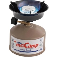 Sevimle Store Portatif Piknik Ocağı, Kamp, Balık, Tatil, Yolculuk Ocağı, Çakmak Gazlı Çalışır, 150DK Yanma Süresi, 12.5 cm Genişlik, 15 cm Yükseklik, 400 Gr, (Boş Gönderilir), (203), Gri