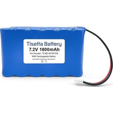 Sevimle Store Compex Muadil 7.2 Volt 1800 Mah Ni-Mh Medikal Batarya