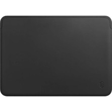 Sevimle Store Deri El Çantası Laptop Çantası Bilgisayar Kılıfı Macbook Çantası Air Pro 15 Inç Kese Kılıf Siyah