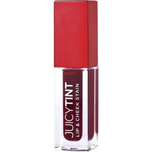 Sevimle Store Rose Juicy Tint Lip & Cheek Stain - 03 Ruby Rose - Likit Ruj & Allık