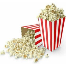 MerveliSait Mısır Kutusu 8'li Kırmızı Beyaz