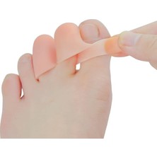 Sevimle Store Ayak Serçe Parmak Orta Parmak Yüzük Parmak Koruyucu Silikon Hortum Tırnak Batması Kemik Koruyucu