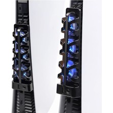 Sevimle Store Ps5 Soğutucu LED Işıklı Sessiz Fan Soğutucu Usb3.0 Radyatör Isı Emici Ps5 TP5-1523E