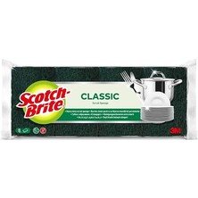 Sevimle Store 2048167 Yeşil Klasik Bulaşık Süngeri 8'li