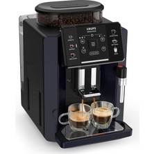 Sevimle Store EA910B Sensation Tam Otomatik Kahve Makinesi, Gece Siyahı/siyah, Kullanıcı Dostu, Bakımı Kolay, Aydınlatma Uyarıları, Rahat Temizlik, Kullanıcı Tanımlı Ayarlar