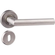 Sevimle Store Rozetli L Tip Kol Rozetli Oda Kapı Kolu 1 Takım