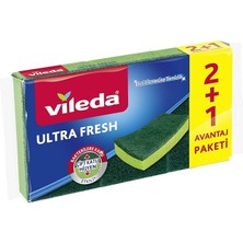 Sevimle Store Ultra Fresh Düz Sünger 2+1