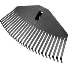 Sevimle Store Tırmık Başlığı, 25 Diş, Fiskars Solid Sapıyla Birleştirilebilir, Genişlik: 51,1 Cm, Plastik Dişler, Siyah, L, Solid, 1014915