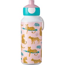 Sevimle Store Su Şişesi 400 Ml, Leopar Desenli