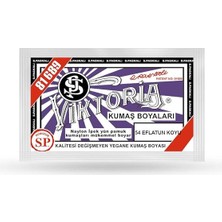 Sevimle Store Eflatun Koyu Toz Kumaş Boyası