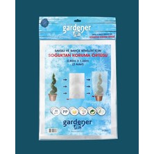 Sevimle Store 11301 Saksılı Bitkiler Için Soğuktan Koruma Örtüsü 30 G - 0,8 M x 1 M (Paket Içeriği 2 Adettir)