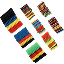 Sevimle Store 164 Parça Isıyla Daralan Makaron Seti – Renkli ve Farklı Çaplarda Isıyla Büzüşen Kablo Koruma Kılıfı, Elektrik Yalıtım Makaron Kiti, Su Geçirmez, Alev Geciktirici, Kablo Onarım ve Izolasyon