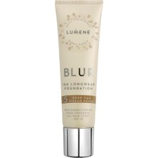 Sevimle Store Blur 16H Longwear Foundation SPF15 16 Saat Kalıcı Fondöten SPF15 Deep Tan