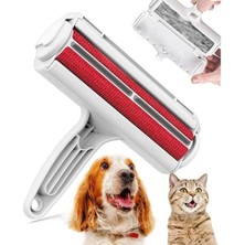 Sevimle Store Tüy Toplayıcı Kedi Tüy Toplayıcı Köpek Tüy Toplayıcı Hazneli 2 Yönlü Kazak Kıyafet Elbise Halı Yatak Kıl Toz Tüy Toplayıcı