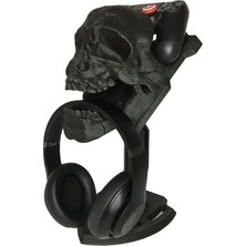 Sevimle Store Kulaklık Standı-Kol Tutucu Joystick-Özel Tasarım Kurukafa (Xbox ve Playstation)