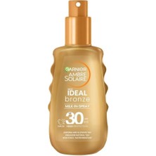 Sevimle Store Ambre Solaire Ideal Bronzluk Güneş Koruyucu Sprey SPF30 150ML