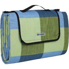 Sevimle Store Isı Izoleli Su Geçirmez Piknik Örtüsü, Taşıma Saplı Plaj Örtüsü, GCM50C, 195 x 150 Cm, Mavi