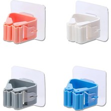 Sevimle Store Adet Fırça Süpürge Paspas Mop Sapı Tutucu Askı Çok Amaçlı Duvara Monte Mop Askısı