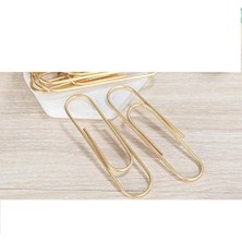 Sevimle Store Altın Rengi 33MM Ataş -100 Adt -1 Kutu