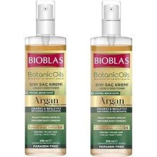 Sevimle Store Botanic Oil Argan Yağlı Sıvı Saç Kremi 200 ml 2 Adet