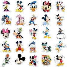 Sevimle Store Major Selection Pembe Minnie Mouse Miki Fare Laptop Notebook Tablet Sticker Seti