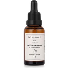 Sevimle Store Natural Tatlı Badem Yağı Soğuk SIKIM%100 Saf 30 ml