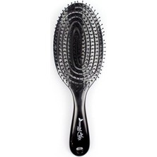 Sevimle Store Nascita Pro Üç Boyutlu Oval Saç Fırçası-03 Siyah 1 Paket(1 x 1 Adet)
