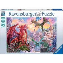 Sevimle Store 167173 Ejderhalar Yetişkin Puzzle, 2000 Parça