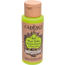 Sevimle Store Style Matt Fabric Kumaş Boyası F-645 Fıstık