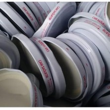 Sevimle Store Adet Cam Konserve Büyükboy 102MM Kavanoz Kapağı 10CM Kavanoz