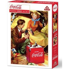 Sevimle Store Puzzle Serinleten An, COLA-COLA-2000 Parça Puzzle