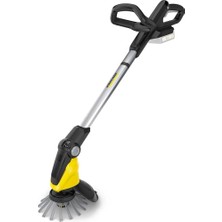 Sevimle Store Wre 18 – 55 18 V Akülü Yabani Ot Giderici, Naylon Fırça Başlığı, Maks. 2.800 Devir/dakika, Döner Temizleme Başlığı, Teleskopik Sap, Kärcher 18 V Akü ile Kullanılabilir, Aküsüz