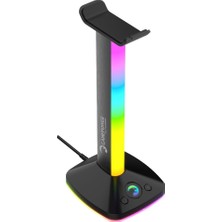 Sevimle Store Eliterack Rgb Gaming Usb3.0 Oyuncu Kulaklık Standı