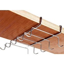 Sevimle Store 8683200801404 Portatif Bardak Askılığı 10 Kancalı, Çok Renkli, Medium