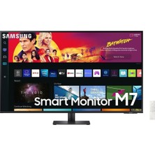 Sevimle Store M7 LS43BM700UPXUF 43'' UHD 60Hz 4ms (Hdmı+Type-C) Akıllı Monitör Siyah