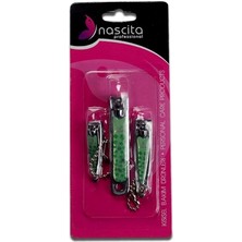 Sevimle Store Desenli El Tırnak Makası Seti (3'lü)