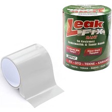 Sevimle Store Bandı Şeffaf Suya Dayanıklı Su Geçirmez Sızdırmaz Bant 10 cm x 1.5 Metre