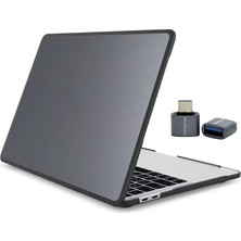 Sevimle Store MacBook Pro 14.2 Inç Outdoor Sert Kılıf M1,m2,m3,m4 Uyumlu A3185,A3401,A3112,A2992,A2918,2779,A2442 Darbe Çizilme Koruyucu Mat Kapak Siyah