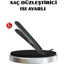 Lowell Home Titanyum Kaplamalı Saç Düzleştirici – Nem Koruma Sensörü - LO0029-608D92