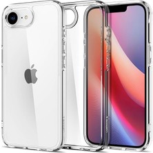 Sevimle Store iPhone 16E ile Uyumlu Ince Kılıf Ultra Hybrid Sararma Karşıtı Duraclear Hava Kanalı Teknolojisi Askeri Sınıf Koruma Crystal Clear Şeffaf Kapak - ACS09160
