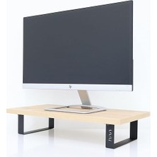 Sevimle Store Monitör Standi – Laptop Standi – Monitör Yükseltici – Mdf Lam – Safir Meşe – WMS2650