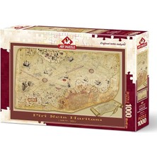 Sevimle Store Puzzle Piri Reis Haritası 1000 Parça Puzzle