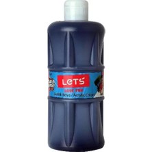 Sevimle Store Akrilik Boya 500 ml Siyah: L5309