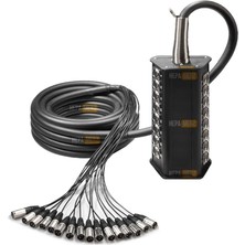 Sevimle Store Merz STAGE-16C-10M 16 Kanal 10 Metre Multicore Kablolu Hazır Stage Box